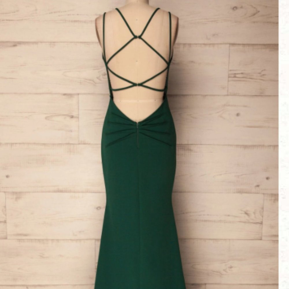 1861 green dress
